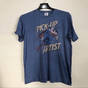 Junk Food Clothing - Superman/Lois Lane T-Shirt